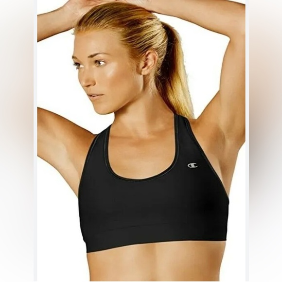 Champion Sports Bra Black Womens Size Medium US - Picture 1 of 4